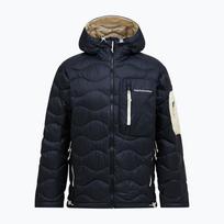 Vyriška pūsta striukė Peak Performance Helium Utility Down Hood black/sand fog