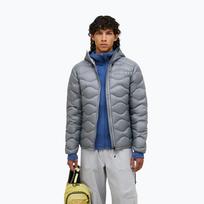 Vyriška pūsta striukė Peak Performance Helium Down Hood lt grey/antarctica