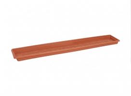 Lėkštelė vazonui Plastkon Garden 41112122, ruda sp., 77.5 cm, 77.5 cm