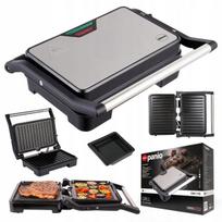 Sumuštinių keptuvė Elektrinis grilis skrudintuvas panini sulankstomas 1000 W, Elektrinis grilis skrudintuvas panini sulankstomas 1000 W