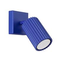 Sollux Lighting sieninis šviestuvas Karbon, ultramarinas