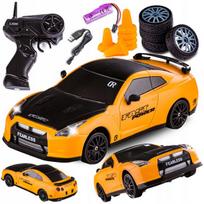 Nuotoliniu būdu valdomas Drift automobilis 4x4 su kūgiais, Nuotoliniu būdu valdomas Drift automobilis 4x4 su kūgiais