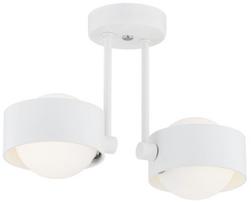 Šviestuvas lubų Argon Massimo Plus 7088, G9, 2 x 6 W, balta sp. / balta sp.