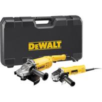 DeWalt kampinių šlifuoklių rinkinys DWE494TWIN 230 mm ir 125 mm