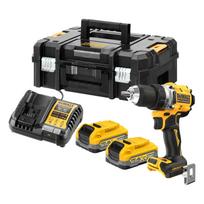 DeWalt akumuliatorinis gręžtuvas-suktuvas DCD800S2T 18 V 2x 3,5 Ah Powerstack