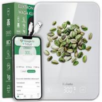 Virtuvinės svarstyklės Išmaniosios elektroninės virtuvinės svarstyklės, iki 15 kg, 1 g tikslumas, Bluetooth, USB-C, Išmaniosios elektroninės virtuvinės svarstyklės, iki 15 kg, 1 g tikslumas, Bluetooth, USB-C