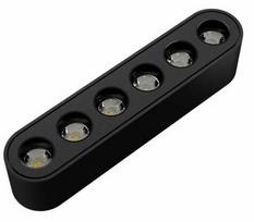 Šviestuvas bėginei sistemai Light Prestige Magnetic Slim Zing LP-636-MAG SLIM 6W CCT BK, LED, 3000 - 4000 °K, 1 x 6 W, juoda sp. / juoda sp.