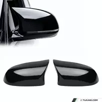M look Veidrodėlių Dangteliai, komplektas skirtas BMW F15, F16, F25 LCI, F26, juodi blizgūs