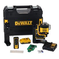 DeWalt raudonas rotacinis lazeris DCLE15211R USB-C, svambalas