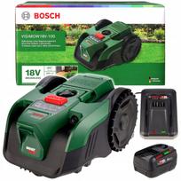 Bosch vejos robotas VISIMOW18V-100 su akumuliatoriumi ir atsarginiais peiliais
