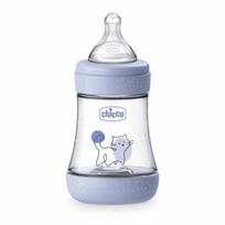 Kūdikių buteliukas Chicco Perfect 5, 150 ml, 0 mėn., mėlyna sp.