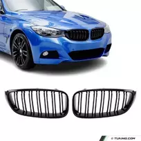Performance Priekinės Grotelės, komplektas skirtas BMW F34 GT (13-19), dvigubos, juodos blizgios