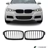 Priekinės Grotelės tinkančios BMW F30 / F31 (11-18), blizgios juodos