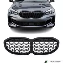 M140-style Priekinės Grotelės skirtos BMW F40 PRE-LCI (19-24), juodos blizgios