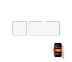 Immax NEO 07506C - Rinkinys 3x Jungikliai po 1-mygtuką SMART 3xCR2430 Zigbee 3.0 Tuya
