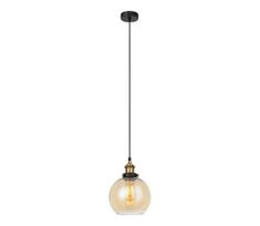 ITALUX MDM-4330/1 GD+AMB - Pakabinamas sietynas CARDENA 1xE27/40W/230V