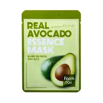 Farmstay Real Avocado Essence Mask lakštinė veido kaukė su avokadais 23 ml