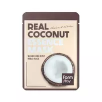 Farmstay Real Coconut Essence Mask lakštinė veido kaukė su kokosais 23 ml