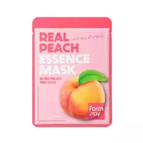 Farmstay Real Peach Essence Mask lakštinė veido kaukė su persikais 23 ml