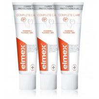 Elmex Caries Protection Plus Complete Care dantų pasta - 3 x 75 ml.