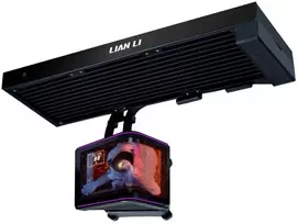 „Lian Li HydroShift II OLED Curved 360“ vandens aušinimo sistema (G89.GHS2OLDC36NB.00)
