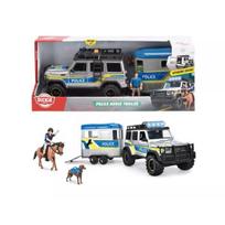Dickie: Policijos automobilis su arklio vežimėliu, 1:24