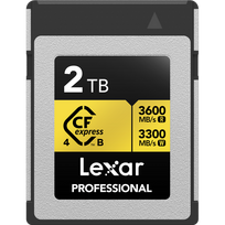 Lexar Atminties kortelė CFexpress 4.0 Pro Gold R3600/W3300, 2TB