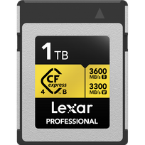 Lexar Atminties kortelė CFexpress 4.0 Pro Gold R3600/W3300, 1TB