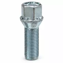 M16X1.5X33MM Varžtas su konusu sidabrinis 19 mm galva