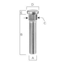 M12x1.25x28mm smeigė 1 vnt.