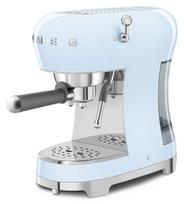 Smeg ECF02PBEU espresso machine, pastel blue (ECF02PBEU)
