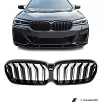 Performance priekinės Grotelės skirtos BMW G30 / G31 / F90 LCI (20-23), juodos blizgios