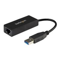 StarTech.com USB 3.0 to Gigabit Ethernet Network Adapter, 10/100/1000Mbps, USB to RJ45, USB 3.0 to LAN Adapter, USB 3.0 Ethernet Adapter (GbE), TAA Compliant