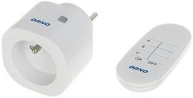 Elektros lizdas su nuotolinio valdymo pultu Orno OR-GB-440