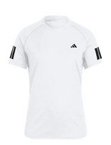 Adidas Tennis - Club 3-Stripe Tee - Sportiniai marškinėliai - Balta
