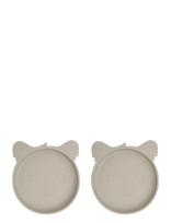 Nuuroo - Akila Silicone Plate 2-Pack Koala - Lėkštės - Smėlio