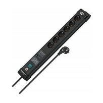 Brennenstuhl Premium Line 6AC 3m juodas