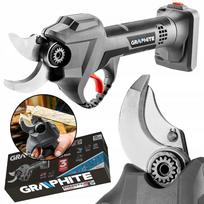Akumuliatorinės genėjimo žirklės GRAPHITE Energy+ 18 V, šakoms iki 30 mm
