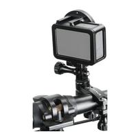 Puluz Aluminum Handlebar Mount with 360-Degree Rotation for Action Cameras (Black), Uchwyt Puluz aluminiowy na kierownicę z obrotem 360 stopni do kamer sportowych (czarny)