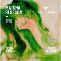 Kaukė-emulsija plaukams Trendy Hair MATCHA BLOSSOM Detox Ritual TH93194, 2 x15 ml
