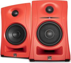 Kali Audio LP-UNF-R - a pair of Bluetooth monitor speakers (red)