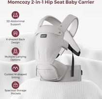 Momcozy Air Mesh Hip Seat Baby Carrier, Grey