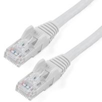 Tinklo kabelis StarTech CAT6 Ethernet Cable N6PATC2MWH RJ-45, RJ-45, 2 m, balta sp.