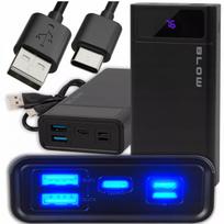 Išorinė baterija Powerbank 20000 mAh 22,5W Power Bank QC PD USB-C greitas, saugus, talpus