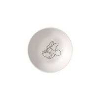 Villeroy & Boch Manufacture Rock Blanc Mickey Mouse desertinis dubenėlis, 13,2 cm