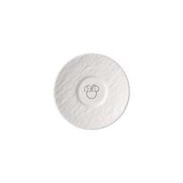 Villeroy & Boch Manufacture Rock Blanc Mickey Mouse lėkštutė espreso puodeliui, 12,1 cm