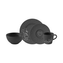 Villeroy & Boch Manufacture Mickey Mouse pusryčių indų rinkinys, 4 dalių