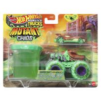 HOT WHEELS MONSTER TRUCKS MUTANT CHAOS džipas su slaimu
