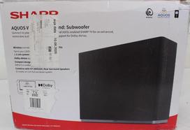 SALE OUT. Sharp AQUOS Wireless Surround Subwoofer | Sharp | AQUOS Surround Subwoofer | CP-AWS0101 | Wi-Fi | DAMAGED PACKAGING, U