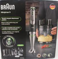 SALE OUT. | Braun | Hand Blender | MultiQuick 9 MQ9187XLI | Hand Blender | 1200 W | Black/Stainless Steel | DAMAGED PACKAGING, C